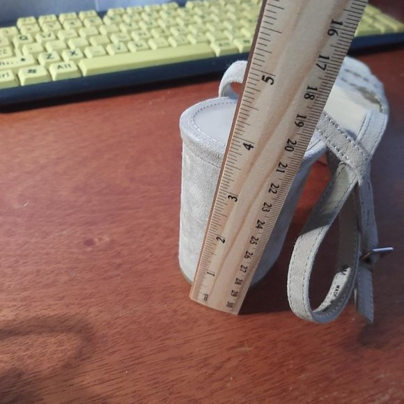 NEW ! Pella Mode Ansel Women Platform Sandal Color Mushroom Size 9 - Picture 6 of 7